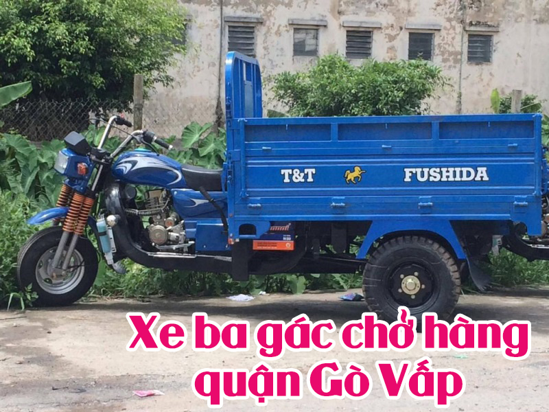 xe ba gác chở hàng quận gò vấp